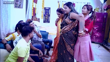 Desi Horny Step Mom Teaches Her Step Daughter How to Fuck